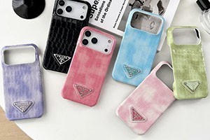 プラダ iphone17 ケース クロコダイル柄