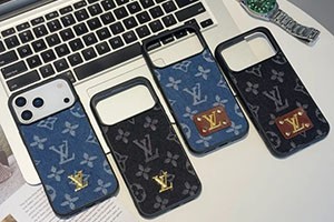 ルイヴィトン iphone17promax ケース デニム