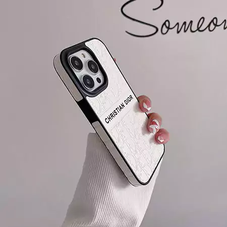 Dior iphone17ケース レザー 型押し
