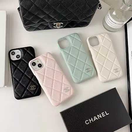 シャネル iPhone17promax ケース ライチテクスチャ