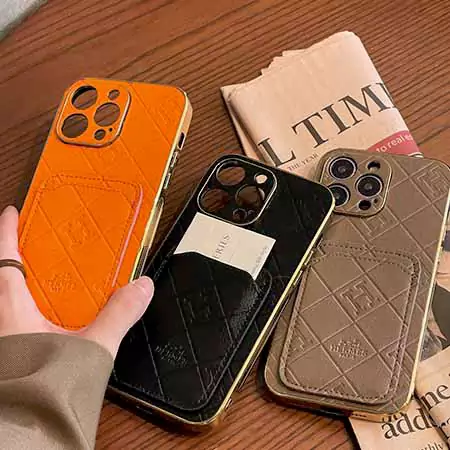 Hermès iPhone17Pro カバー 電気メッキ