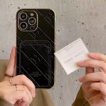 Hermès iPhone17Pro カバー 電気メッキ