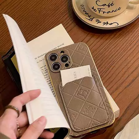 Hermès iPhone17Pro カバー 電気メッキ