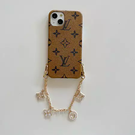 Louis Vuitton iPhone17pro ケース チェーン付き