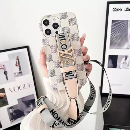 LV ベルト付き iPhone17 ケース 落下防止