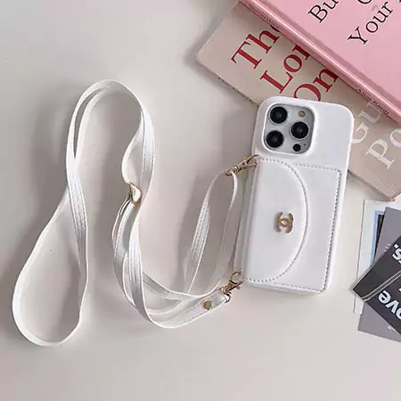 Chanel iPhone17 ケース 斜めがけ 落下防止