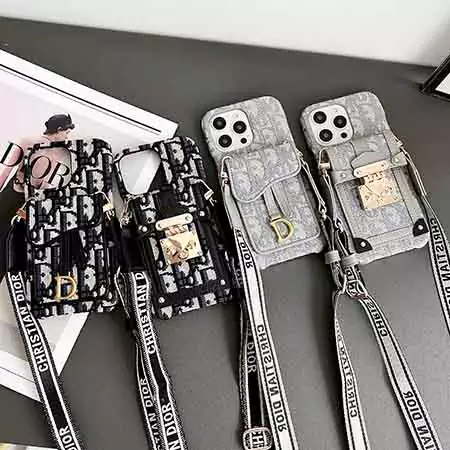ディオール iPhone17 布製 ショルダー ケース