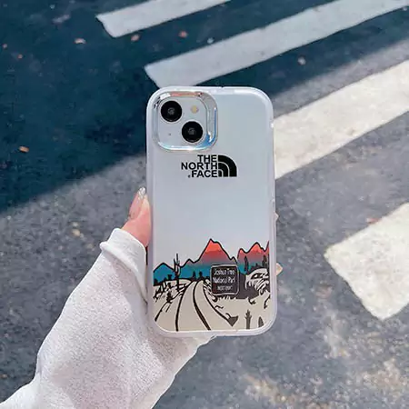 ブランド ノース フェイス iphone17/17pro/17air/17promaxスマホケース 