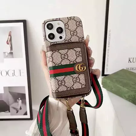 グッチ 小銭入れ付き iPhone17 ケース