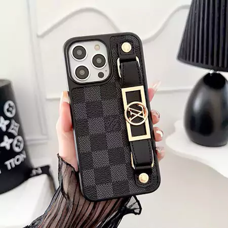 ルイヴィトン iPhone17promax ケース 手持ちベルト付き