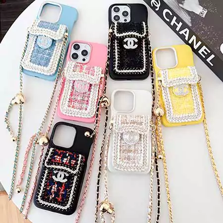 シャネル iPhone17pro ケース ショルダー