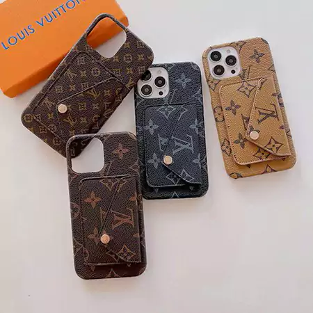 ルイヴィトン iPhone17pro スマホケース レザー モノグラム