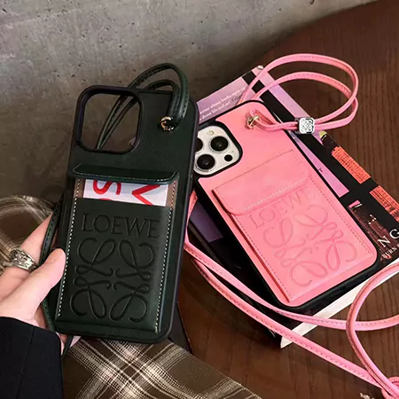 ロエベ iPhone17 ケース 斜め掛け
