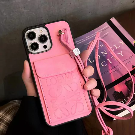 ロエベ iPhone17 ケース 斜め掛け