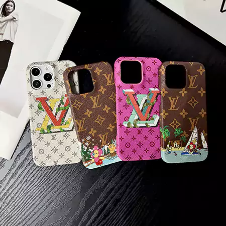 ルイヴィトン iPhone17pro ケース PUレザー