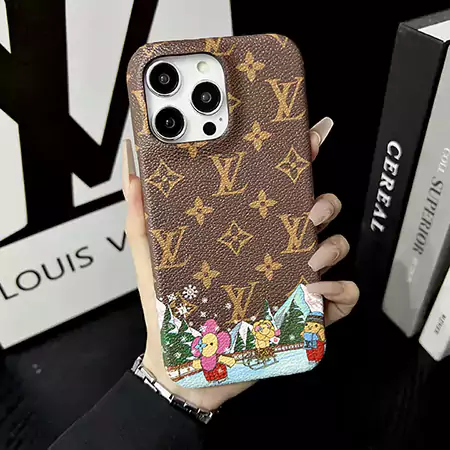ルイヴィトン iPhone17pro ケース PUレザー