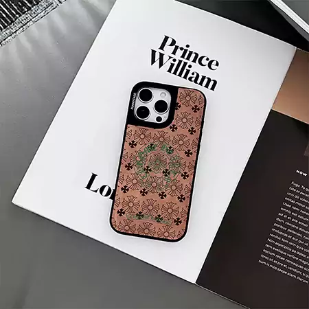 クロームハーツ iPhone17 Pro ケース レザーTPU