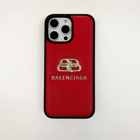 Balenciaga iPhone17Pro ケース 箔押し