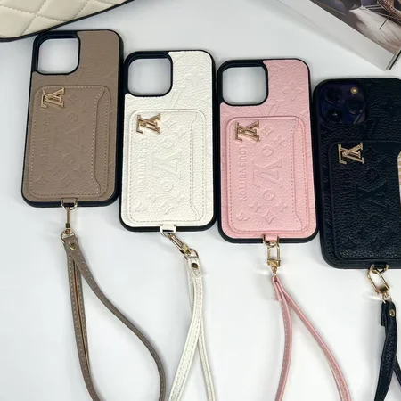 ルイヴィトン iPhone17 ケース 型押しレザー