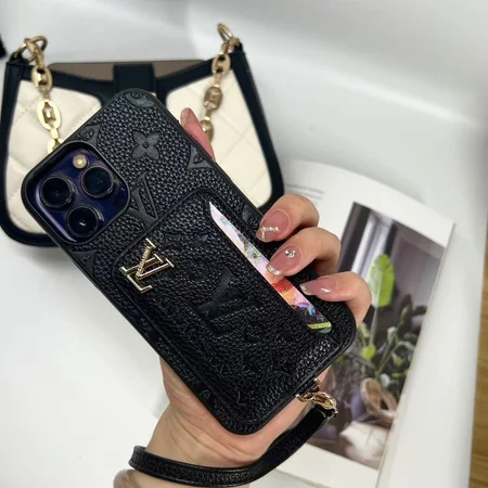 ルイヴィトン iPhone17 ケース 型押しレザー