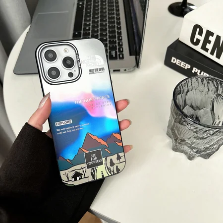 ブランド ノース フェイス iphone17/17pro/17air/17promaxスマホケース 