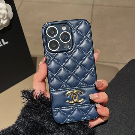 CHANEL iPhone 17 Pro ケース 型押しレザー スマホケース