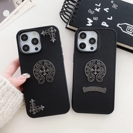 Chrome Hearts iPhone17 レザーケース