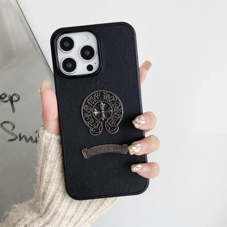 Chrome Hearts iPhone17 レザーケース