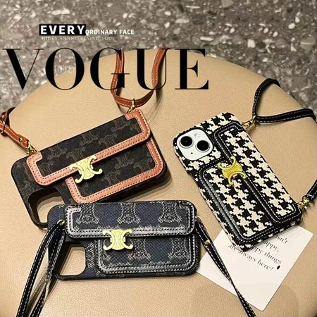 CELINE iPhone17 Pro Max ケース 斜めがけ