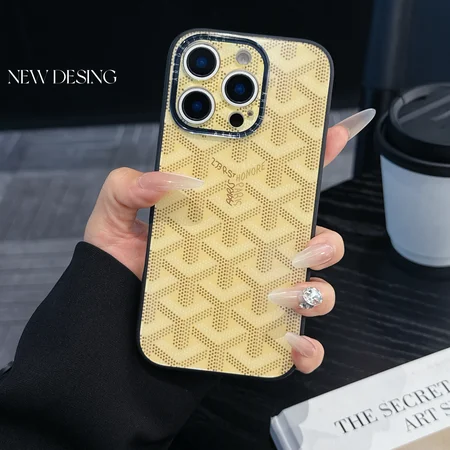 Goyard iPhone17 Pro Max ケース ガラス 背面