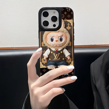 ルイヴィトン LABUBU コラボ iPhone17アクリルケース 