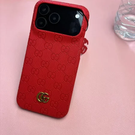 グッチ カラフル レザー 型押 iPhone17 ケース