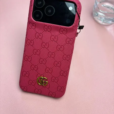 グッチ カラフル レザー 型押 iPhone17 ケース