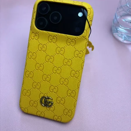 グッチ カラフル レザー 型押 iPhone17 ケース