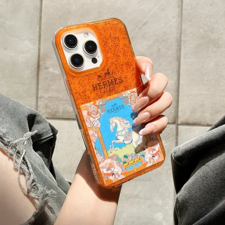 エルメス iPhone17 ケース オレンジ