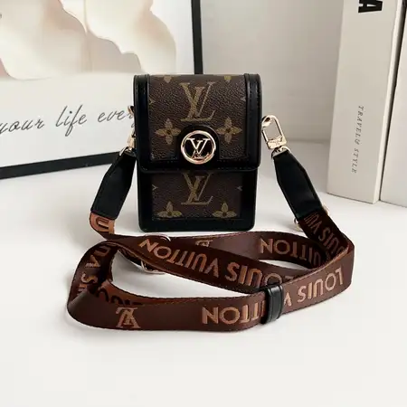 ルイヴィトン galaxy z flip7 ケース ミニバッグ型