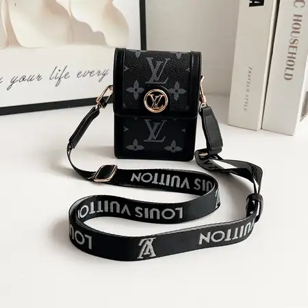 ルイヴィトン galaxy z flip7 ケース ミニバッグ型