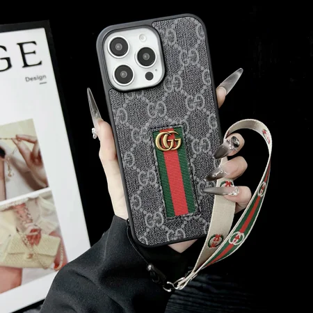 グッチ iPhone17 ケース ストラップ付
