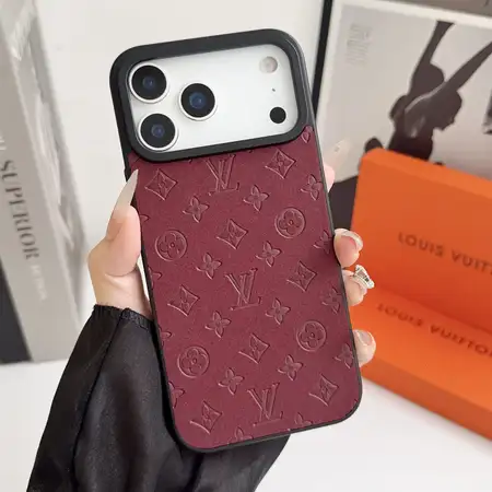 ルイヴィトン  iphone17 ケース 型押し