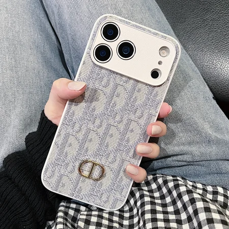 DIOR キャンバス 刺繍 iphone17pro max カバー