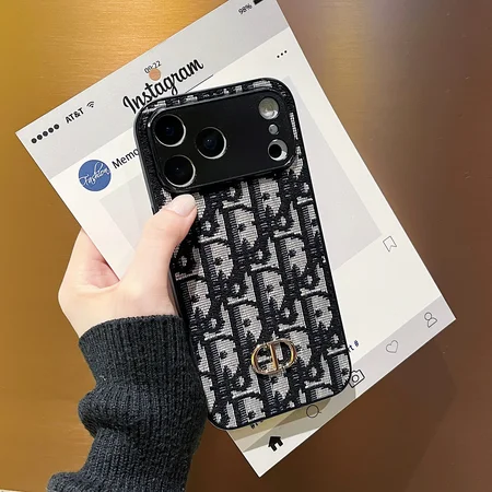 DIOR キャンバス 刺繍 iphone17pro max カバー