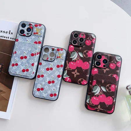 ルイヴィトン iPhone17 ケース さくらんぼ柄