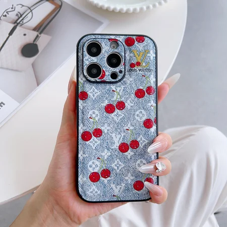 ルイヴィトン iPhone17 ケース さくらんぼ柄