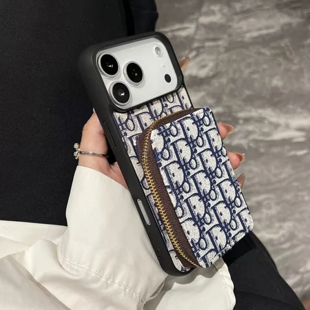 Dior iPhone17promax ケース 小銭入れ付き