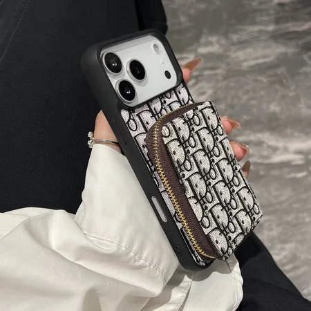 Dior iPhone17promax ケース 小銭入れ付き