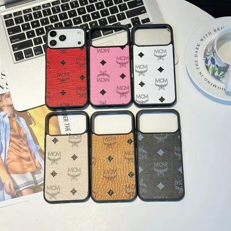 MCM iPhone17 ケース レザー