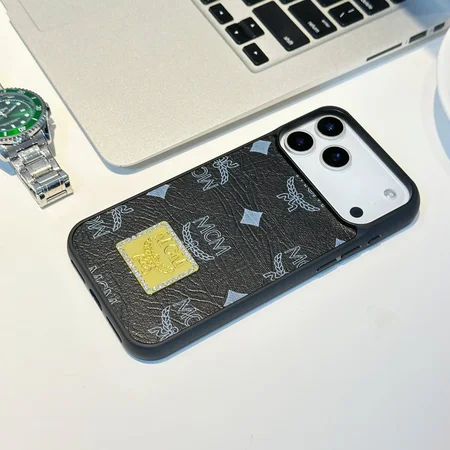 iPhone17pro MCM レザーケース