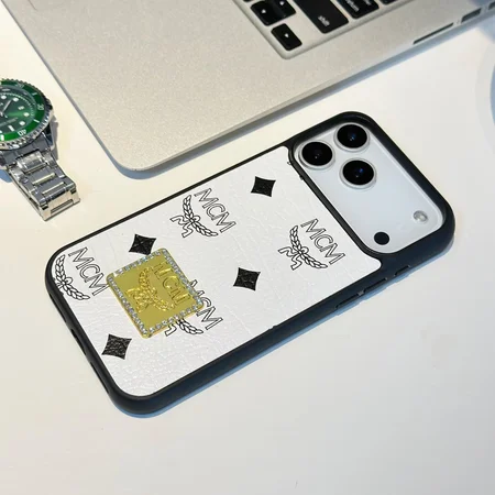 iPhone17pro MCM レザーケース