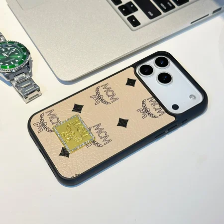 iPhone17pro MCM レザーケース