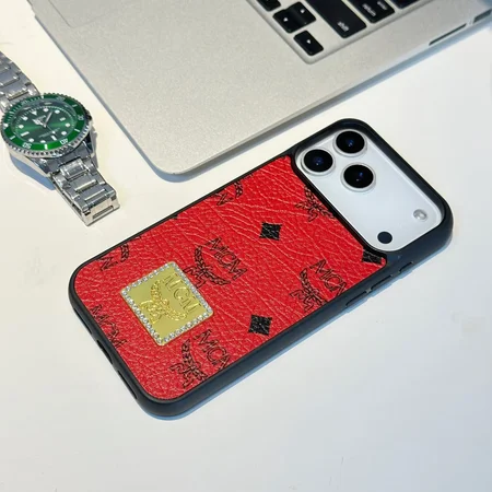 iPhone17pro MCM レザーケース
